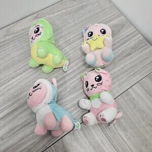 InquisitorMaster Mini Mystery Misa Plushies Plush Lot of 4 Cat Dressed up Toy